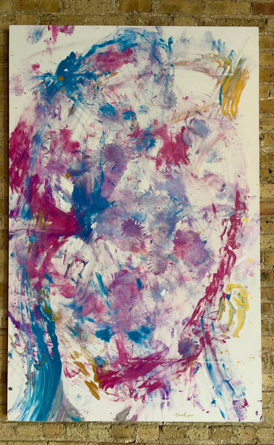 I Am Enough: Art Moves painting