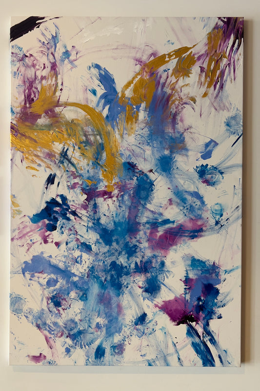 Out Here We: Art Moves painting