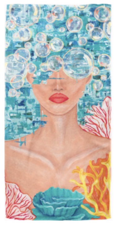Beach Towel, 5 Art Options