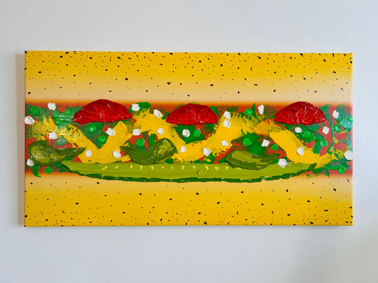 Abstract Chicago Dog