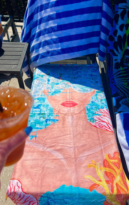 Beach Towel, 5 Art Options